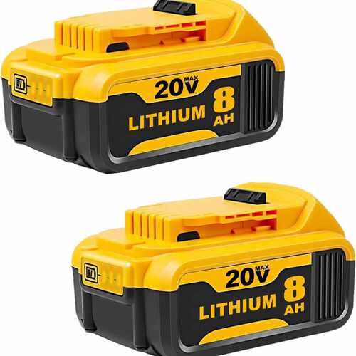 替代dew德伟20V8000mah DCB180 DCB181手电钻电动工具备 用锂电池