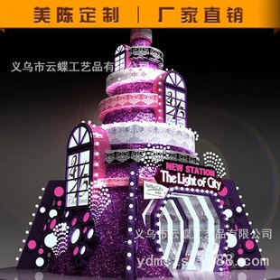 户外大型圣诞树亮化装饰灯v美陈设计门头亮化商场广场企业亮化灯