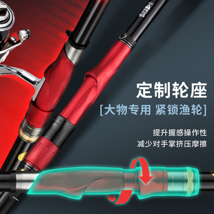 3号5号矶钓竿北冥矶钓竿超轻超硬远投竿鱼竿手P海两用大导环滑飘