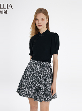 歌莉娅新中式套装裙夏季新款国风旗袍上衣马面裙两件套1C4RAB420