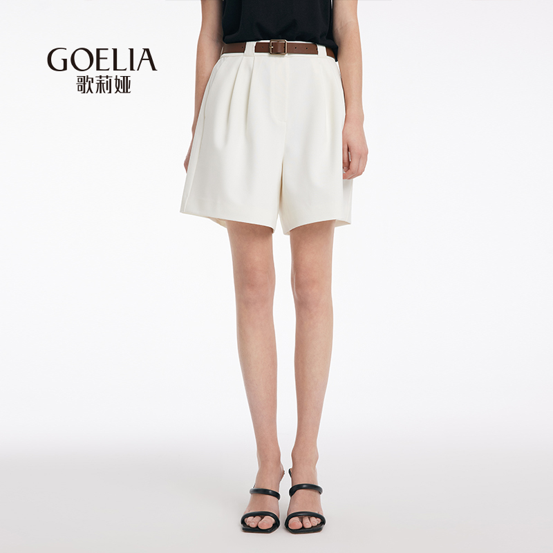 歌莉娅短裤宽松气质裤子女