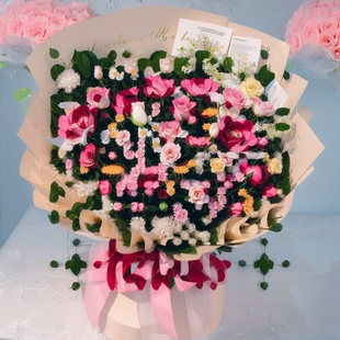 心动玫瑰花ai艺术二维码美化定制隐藏式设计收款码停车码链接转码