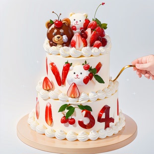 蛋糕ai幻图光影艺术字隐藏字定制艺术头像定制文字嵌入图像幻术字