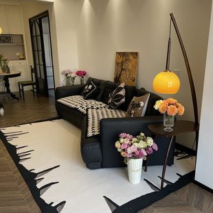 轻奢沙发客厅地毯免洗防水毯高级卧室床耐脏现代简约边家用茶几毯