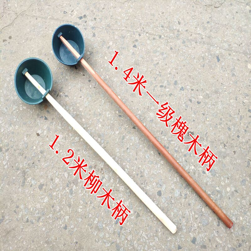 粪勺粪瓢舀水瓢浇菜浇水施肥瓢农用阳台种花舀肥勺大棚工具加长柄