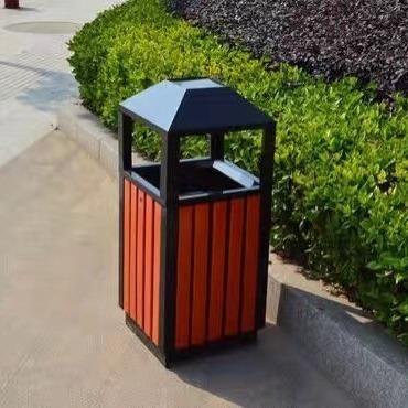 户外垃圾桶单桶不锈钢果皮箱户外小区公园外防腐环卫分类垃圾箱