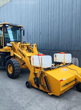 小装工程机械铲车装载清机加前装式封闭进洒水除尘液10压卸料扫器