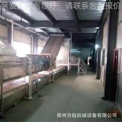 鞍米粉烘干机ZYY烫F51Y0烫山皮丝预干机隧道式粉皮烘干炉