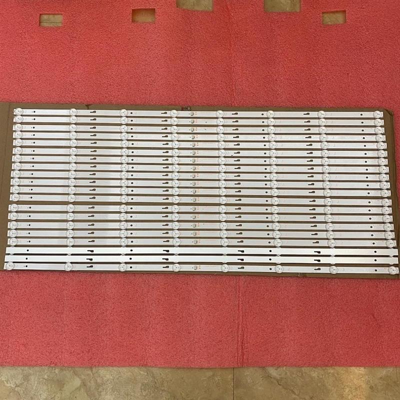 15 PCS/lot 8LED 755mm LED backlight strip for TCL 43L1600C