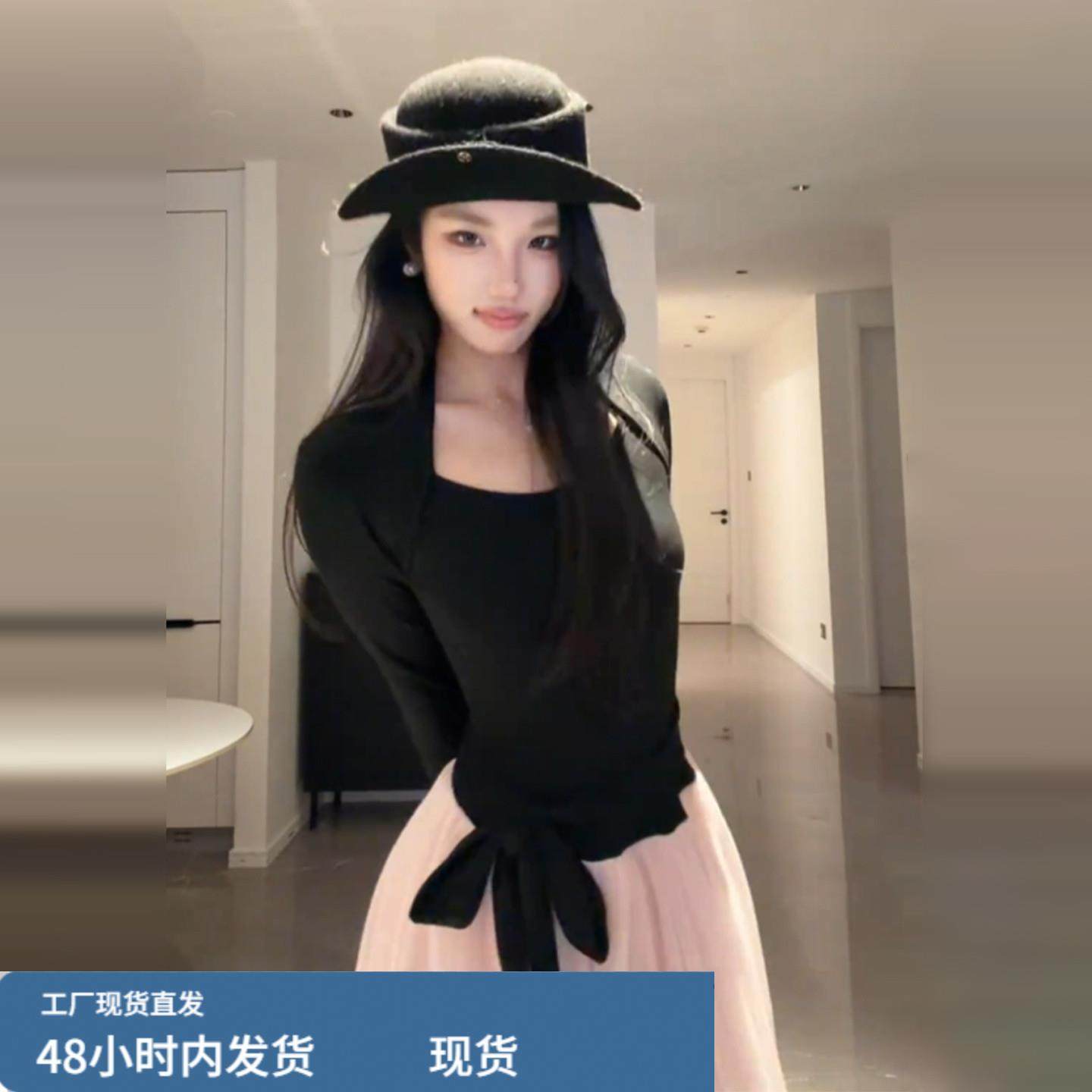 法式气质长袖连衣裙子女秋季2026新款高级感温柔显瘦绝美收腰长裙,运动/瑜伽/健身/球迷用品,瑜伽短裙,淘宝优惠券,粉丝福利购,淘宝优惠卷