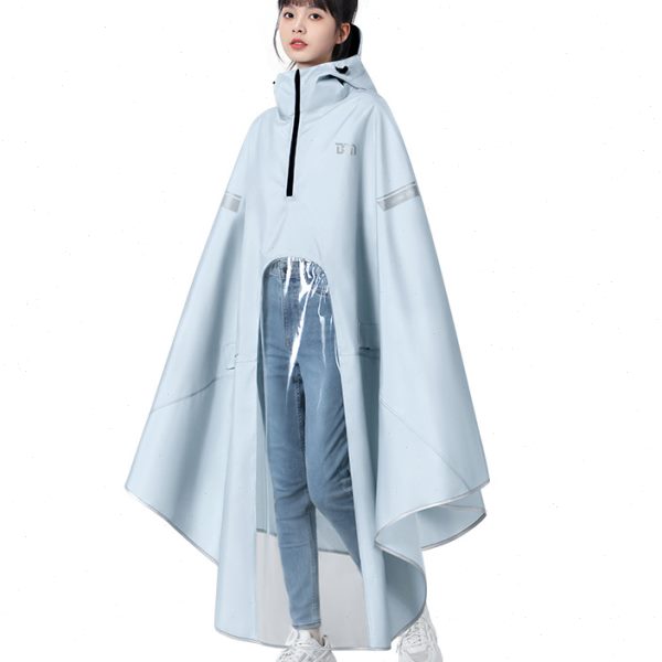 优选备美电动车电车雨衣加厚加長成人雨具加大摩托车自行车雨披