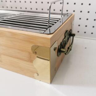 木盒竹盒子加热炉商用热串炉保温烧烤架加热串串烤炉