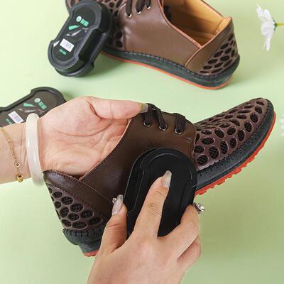 Multifunctional Double-Sided Shoe Polish and Brush Integrate