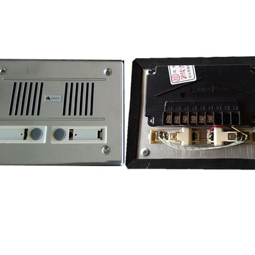 新品创安非可视语音直按主机/直呼主机/楼宇对讲设备主机 面板 按