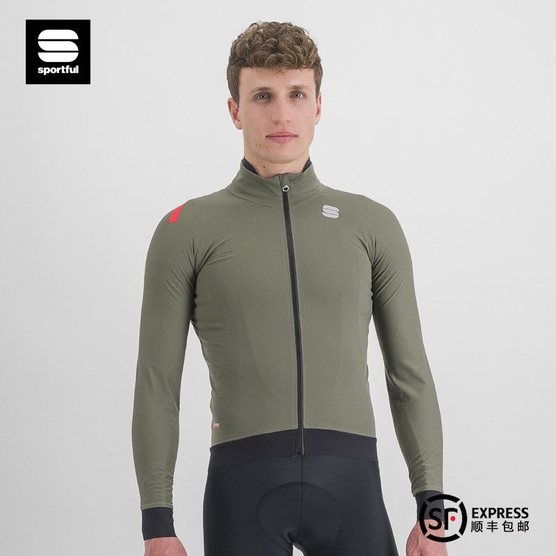 Sportful骑行服长袖外套男款秋冬防风保暖口袋公路自行车1119500