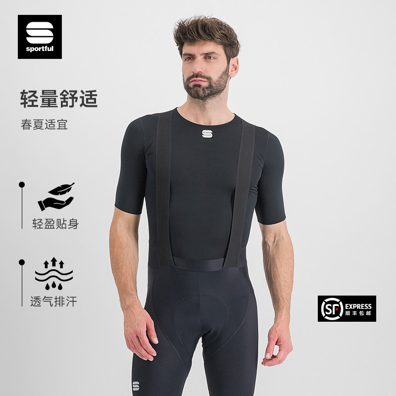Sportful骑行服男款25年新款春夏专业透气公路自行车运动骑行短袖