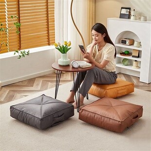 小凳子家用懒人坐垫榻榻米办公室脚垫蒲团飘窗垫子加厚坐墩打坐垫