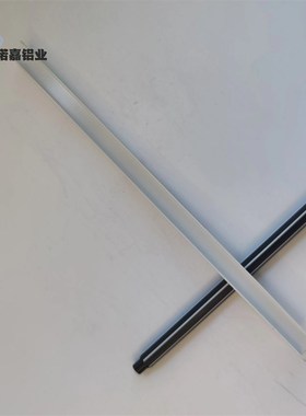 1010u18u白色型铝槽型材A内宽槽铝导轨卡槽玻璃固定形轨道凹