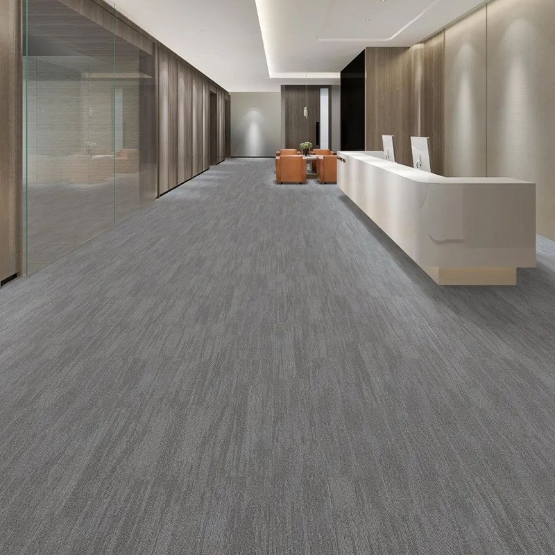 厂家办公室工程酒店家用方块拼接地毯方块簇绒方块满铺地毯