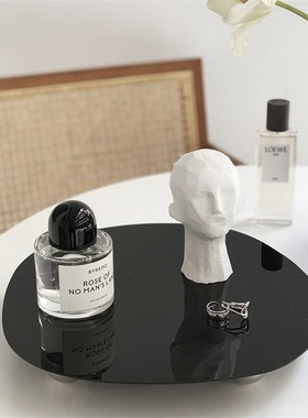 秘密卡车冷淡风粗糙石膏抽象人物D雕塑摆件北欧民宿咖啡馆软装