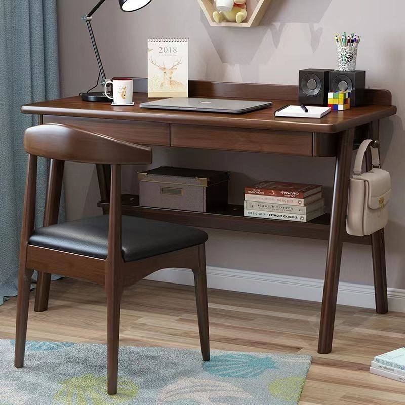 北欧实木电脑书桌简约家用卧室小户型儿童中小学生学习桌写字桌子,商业/办公家具,商用休息区家具,淘宝优惠券,粉丝福利购,淘宝优惠卷