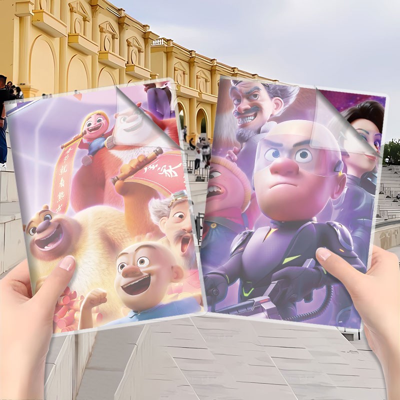 熊出没加厚胶套本定制a5b5卡通学生课堂笔记本创意练习本男孩男生