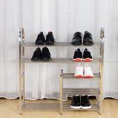 柜收纳多层鞋 架子家用宿舍经济型鞋 架子 架加厚多层简易鞋 不锈钢鞋
