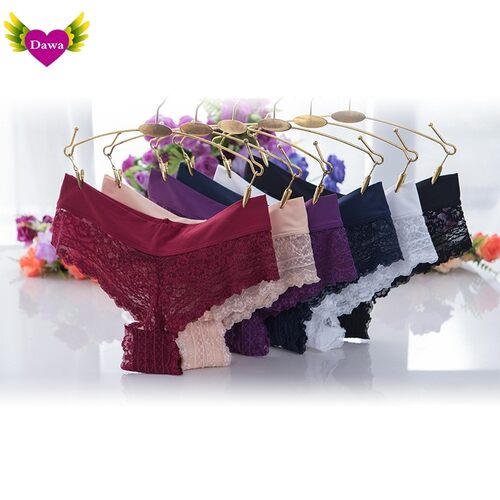 Ultra Soft Women Sexy Lace Panties Thongs G String Underwear