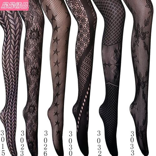 Transparent fishnet stockings pantyhose