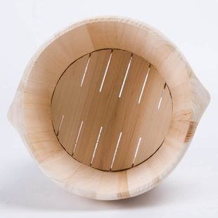 餐具厨房杉木竹篾蒸饭桶酿酒 木桶家用蒸饭桶甄子饭店大小号蒸格