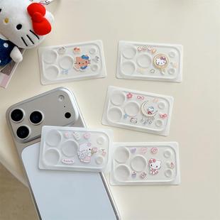 可爱花朵月亮比耶Kitty猫适用iPhone17promax全包镜头膜苹果17pro