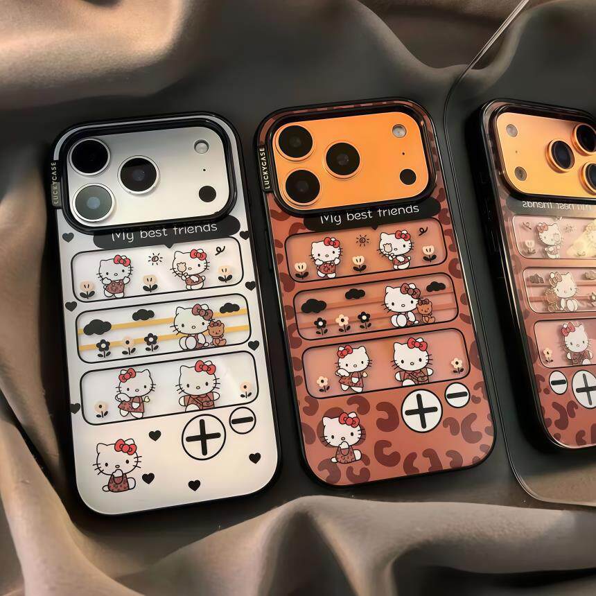 扭蛋机凯蒂小猫适用苹果17promax手机壳iPhone16新款15/14/13可爱