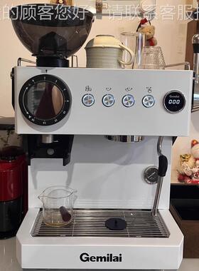 CRM3128c坦3plu意旋s式浓缩商用咖啡机家用半自动989转克泵专