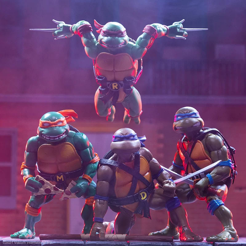 Super7 Ultimate Wave 1 Teenage Mutant Ninja Turtles Рафаэль Леонардо Микеланжело Донателло Фигурка