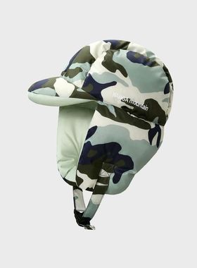 保暖【 冠冕山系90帽】鸭绒御寒/情侣秋冬10751帽轻羽雷锋包头