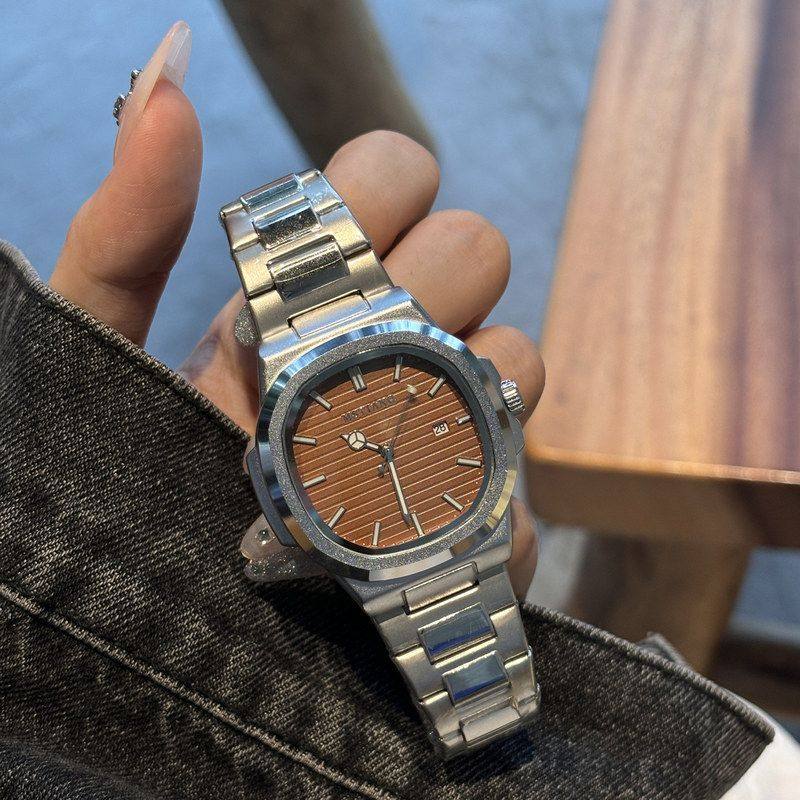 商务钢带男士休闲新款机械手表