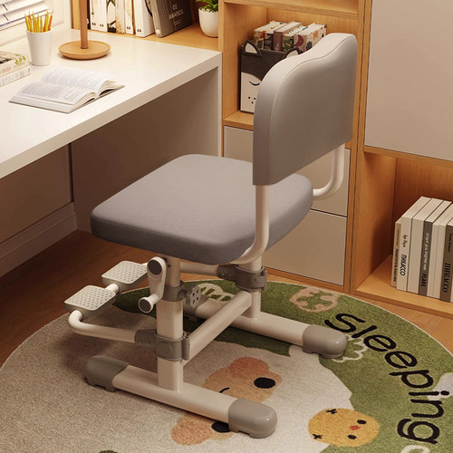 儿童学习椅学生办公椅可调节升降座椅家用写作业矫正坐姿专用凳子