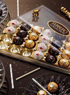 进口费列罗FERRERO ROCHER进口礼盒杂莎巧克力糖果伴手礼送礼礼物