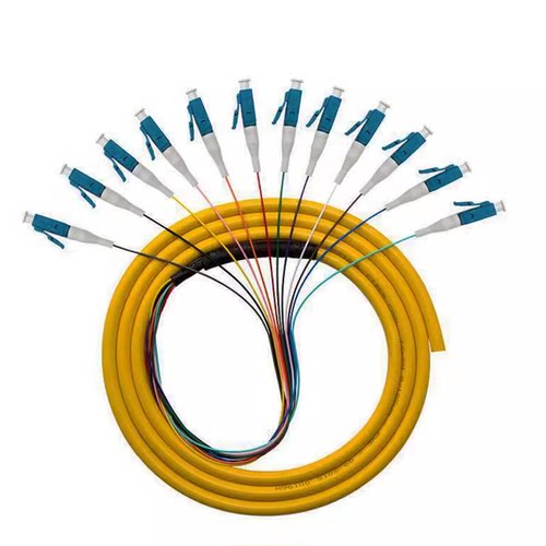 12芯束状尾纤光纤跳线