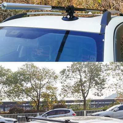 车边天幕帐篷侧帐车载遮阳棚侧边帐伸缩杆真空吸盘横杆固定夹露营