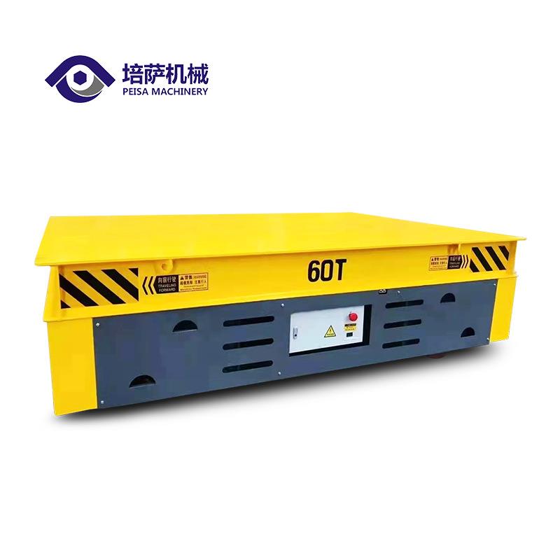 电动平板车蓄电池供电无轨旋转平车遥控随车手柄搬运电动平车