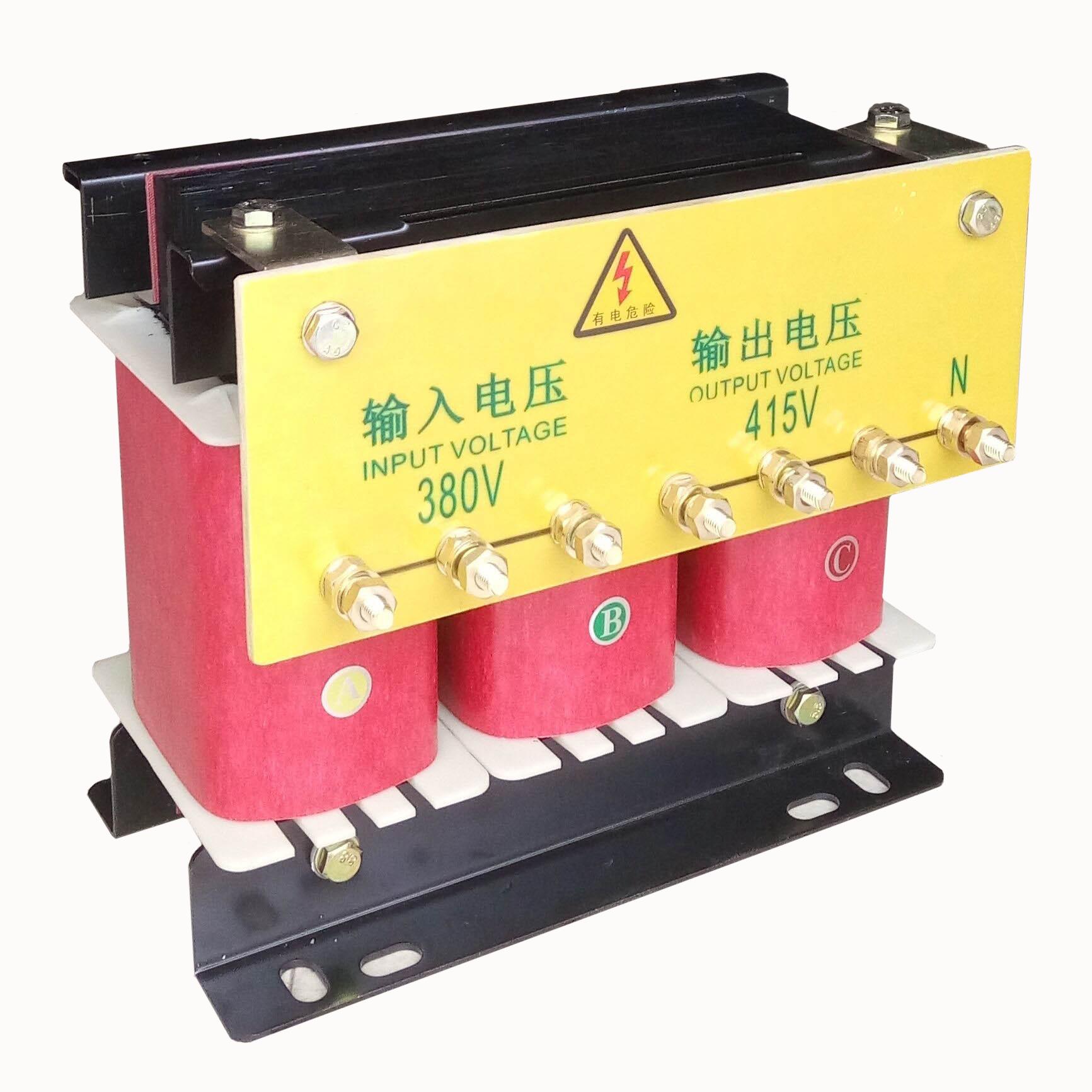 电源转换器三相415V转三相380V三相干式电压转换变压器