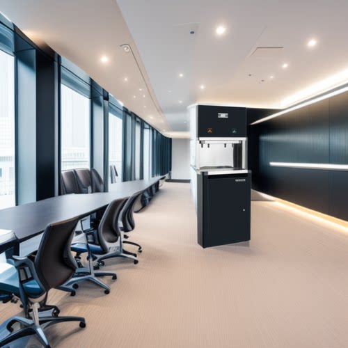 定制 智能商用不锈钢步进式开水器直饮水立式饮水机单位 学校