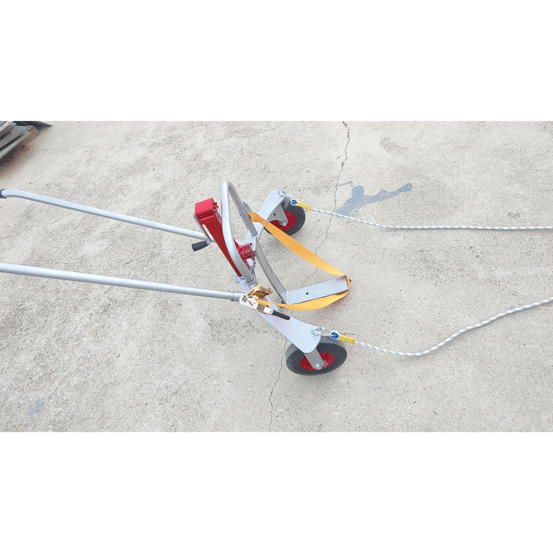 省力手推车花圃庭院家庭圆形方形花盆搬运重物移动式重型小推车