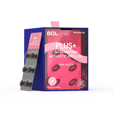 BOL第六代虾青素半胱氨酸美白抗氧提亮海洋磷脂