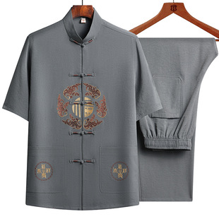 2025新款生日做大寿礼物送爸爸送爷爷送公公姥爷送老公的实用唐装