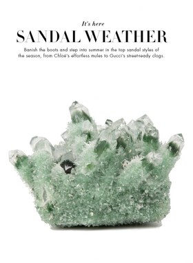 掌柜推荐纯天然l绿水晶摆件书桌软装饰品样板房摆设水晶簇