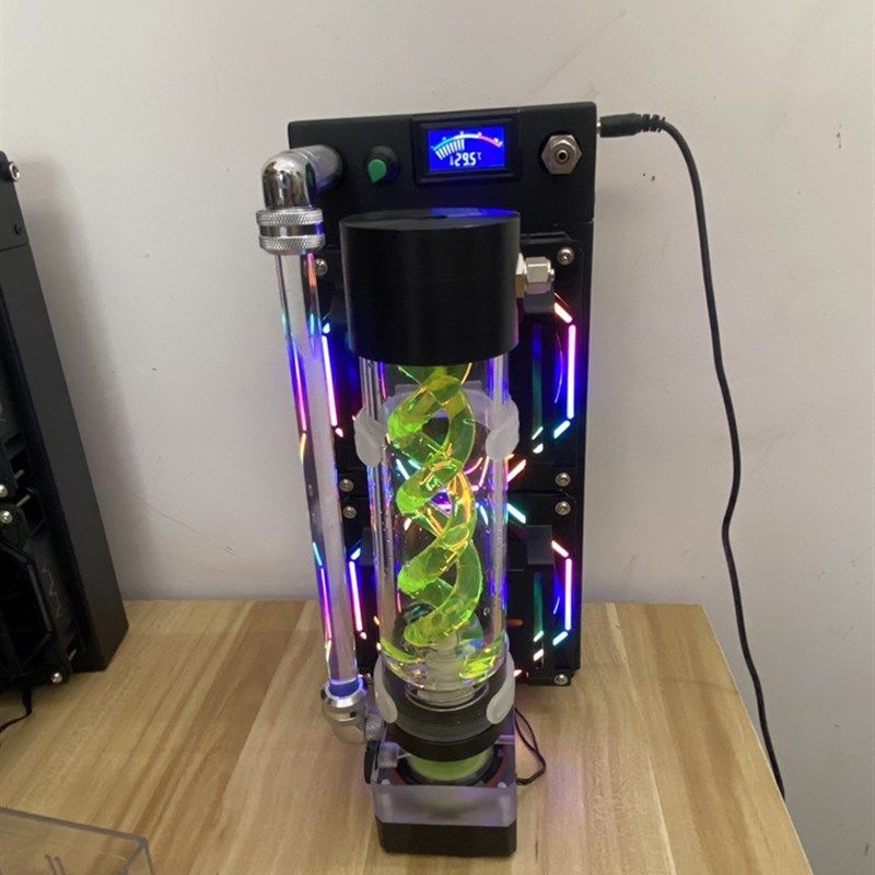 笔记本水冷外机 专用型高性能 紫铜螺纹铜管水冷机 静音型水冷机