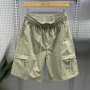 短裤 工装 男士 潮流百搭宽松运动休闲裤 2025夏季 拉链口袋五分裤 新款