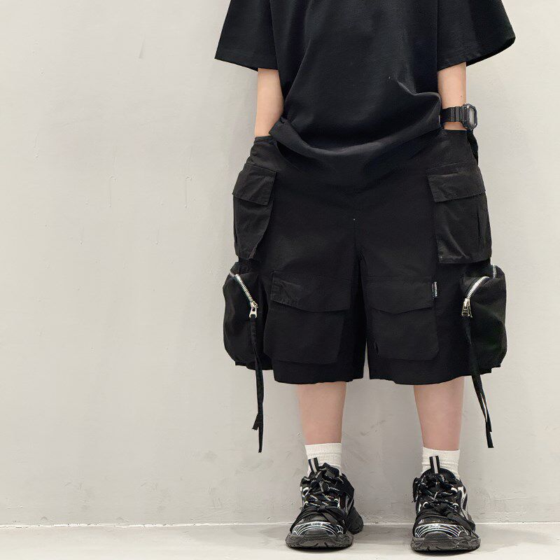 男童短裤儿童夏装裤子外穿2025新款夏季薄款男孩五分裤工装裤韩版